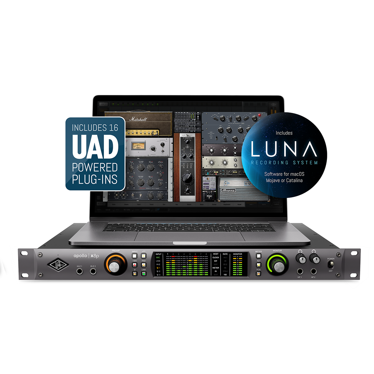 DTM・DAW Universal Audio Apollo x8p Heritage Apollo x8p – Universal Audio